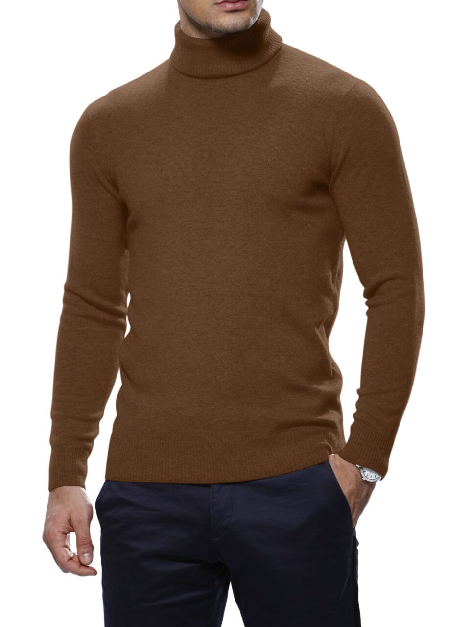 (product) Syrup Merino Turtle Neck Sweater