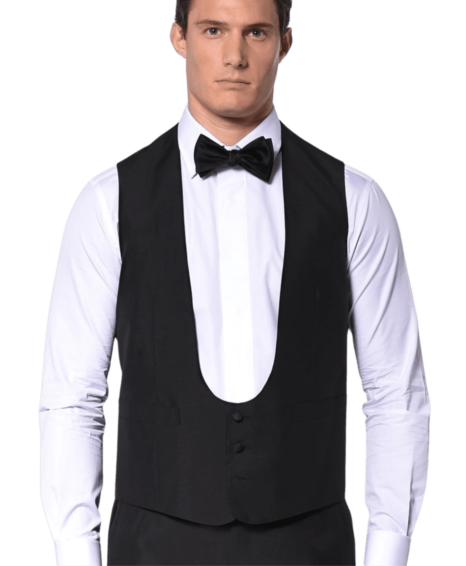 Michael-Andrews-Classic-Black-Mohair-U-Front-Vest