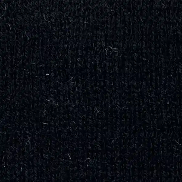 Black Merino Wool Fabric