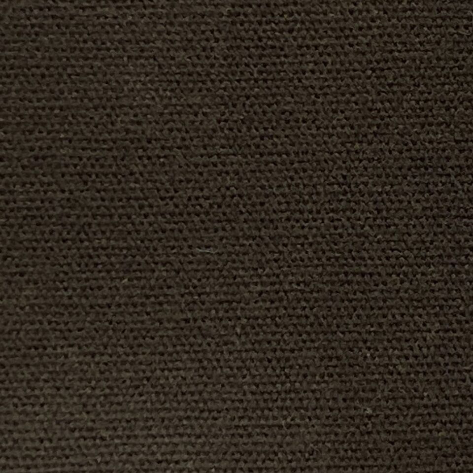 Chocolate Brown Waxed Cotton Fabric