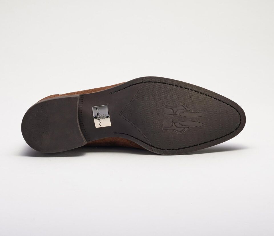 (product) Etna Tundra Suede Loafer, Sole view