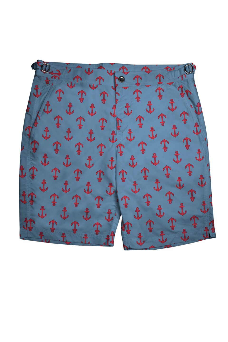 (product) Blue/Red Anchors Swim Shorts