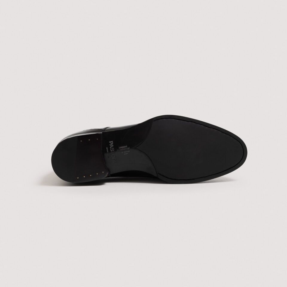 (product) Faustus Monk Strap Nero, Sole view