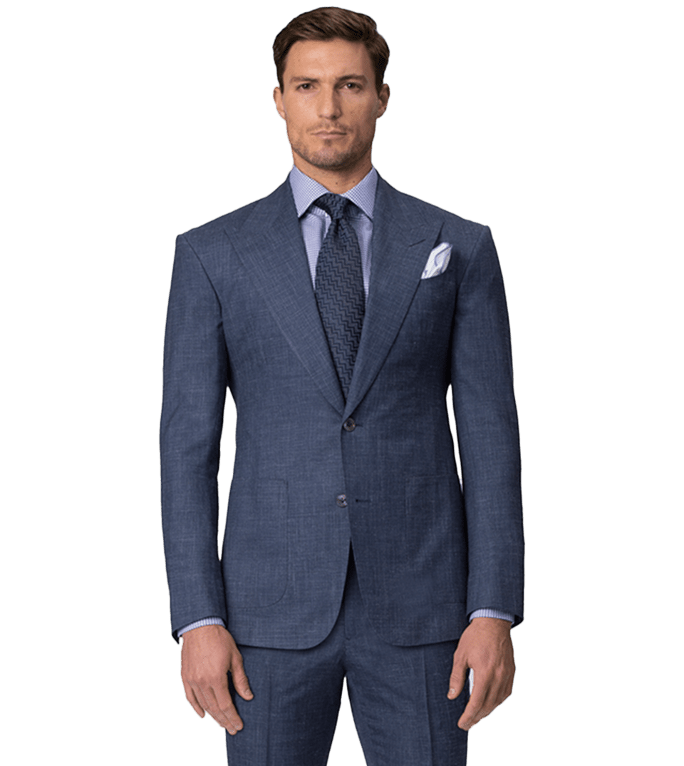 Denim Chambray Bespoke Suit