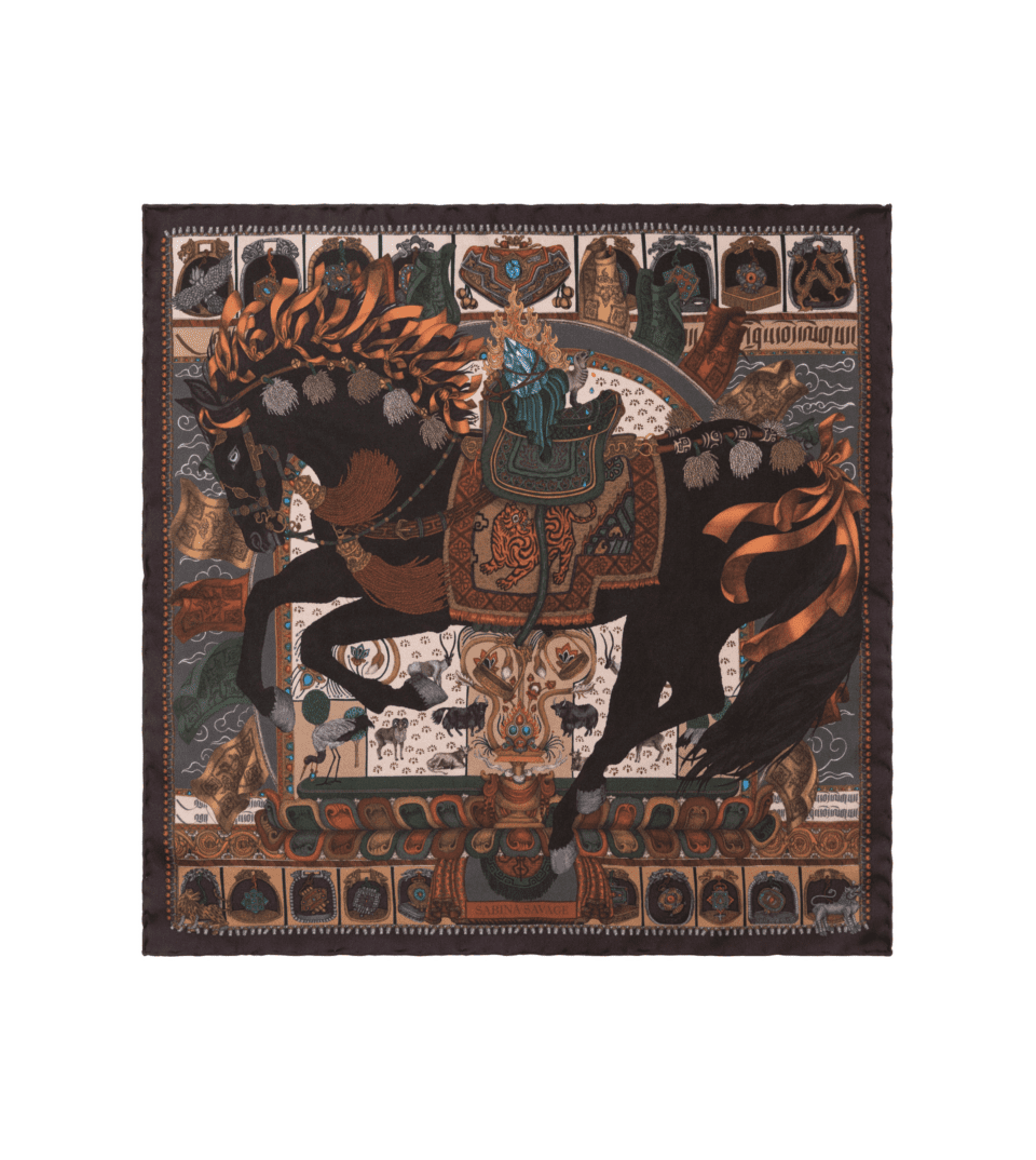 (product) The Wind Horse Coal/Cloud, Full view