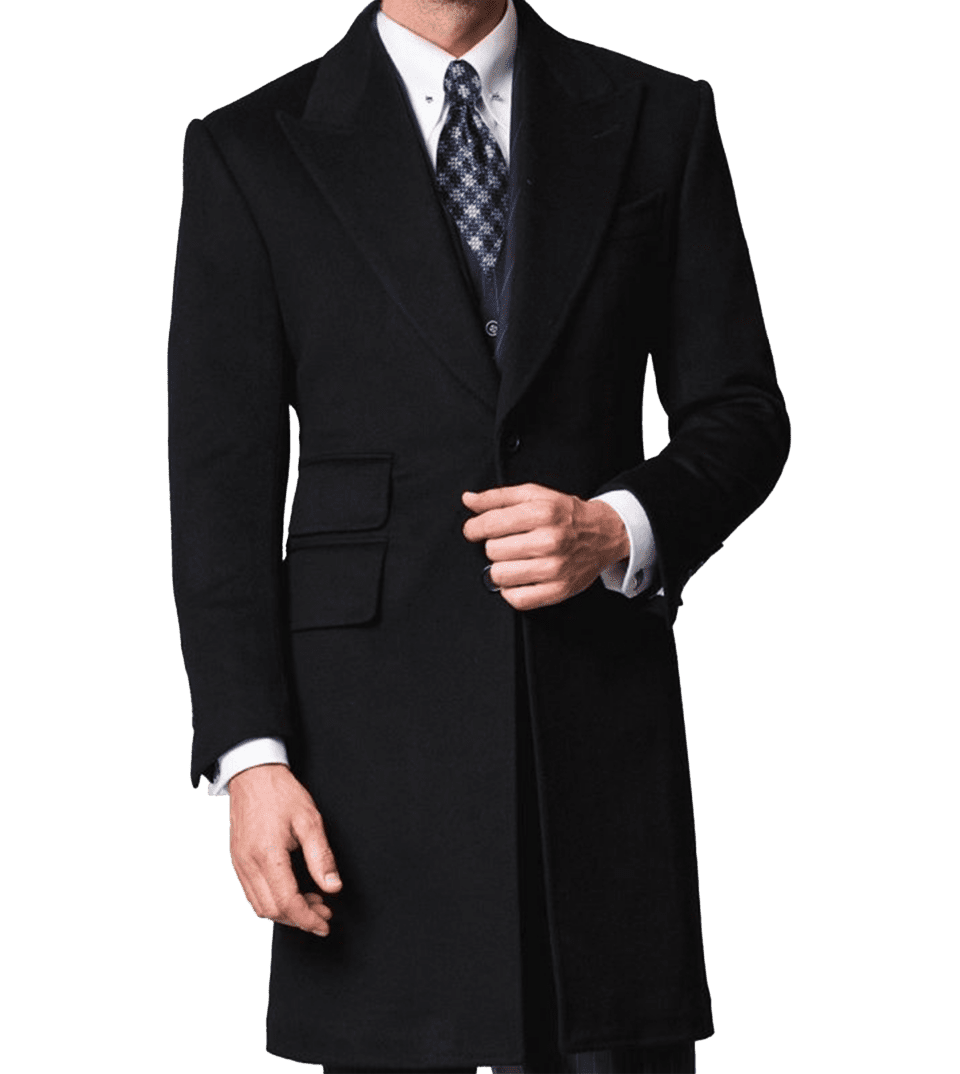 (product) Midnight Blue Overcoat