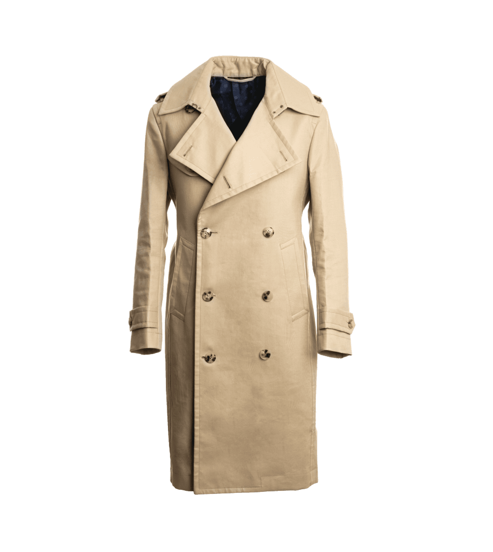 Classic Khaki Rain Coat - He Spoke Style Shop