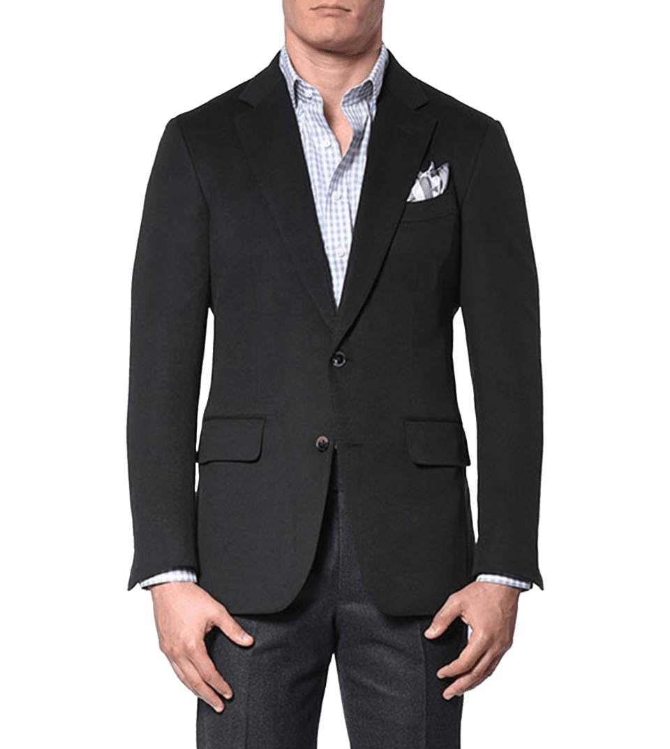 Forest Green Wool Cashmere Sport Coat