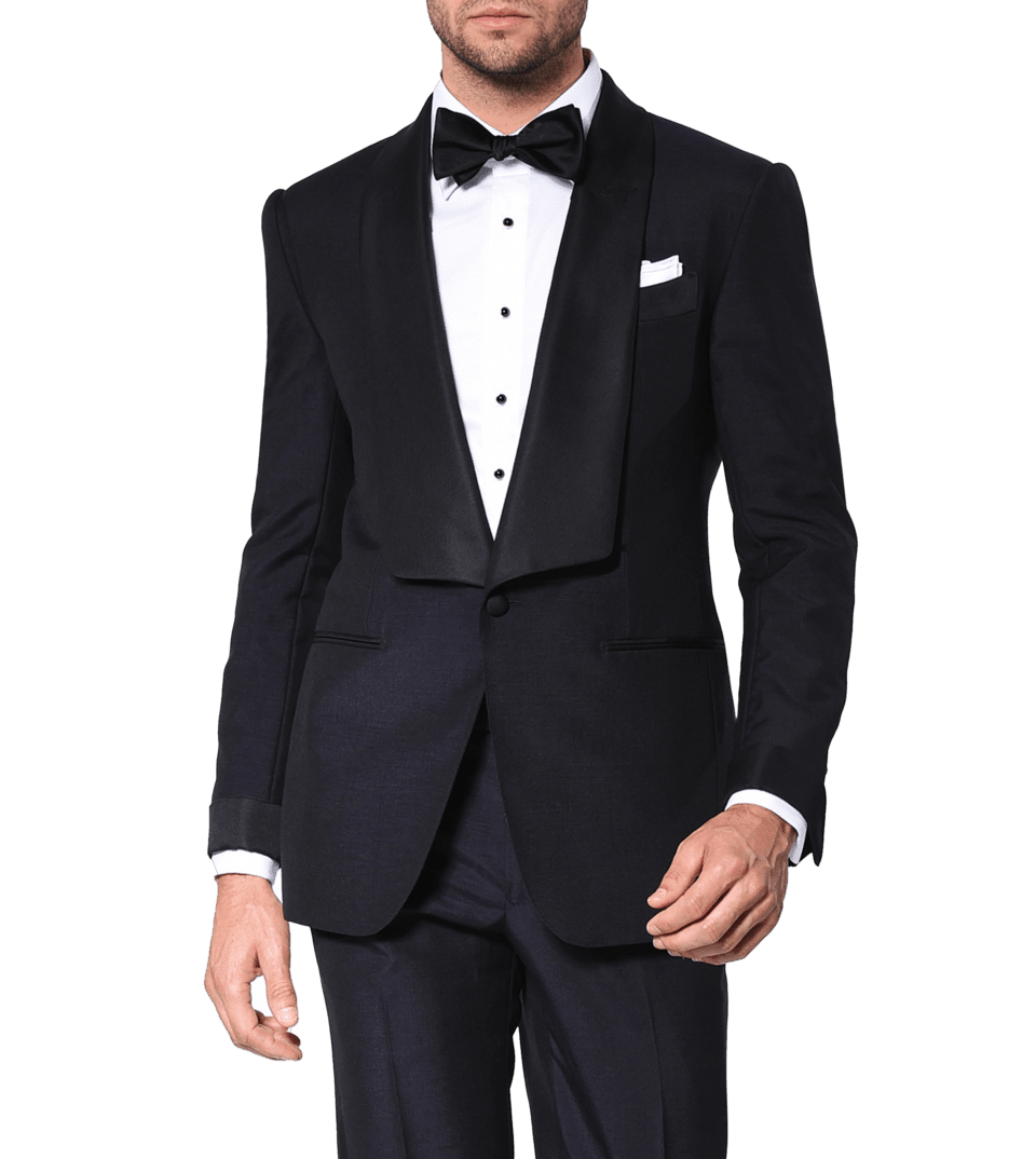 (product) Midnight Tonik Mohair Signature Bespoke Tuxedo