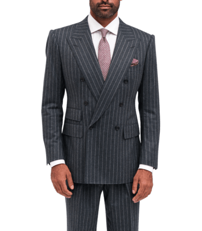 バイヤー厳選用品 Michael | Suit Bespoke Herringbone Navy Andrews New Bespoke, スーツ